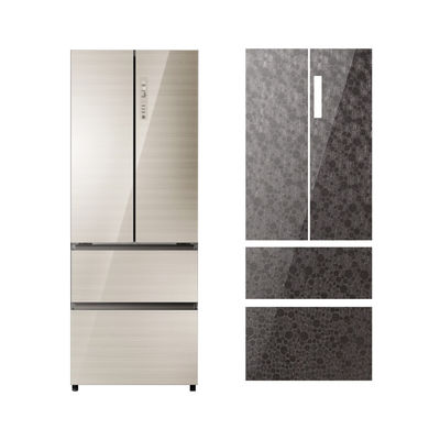 Glittering Glass 3.2mm Refrigerator Enclosure Panels