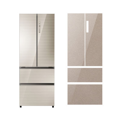 Tempered Glass Glittering Refrigerator Door Panels